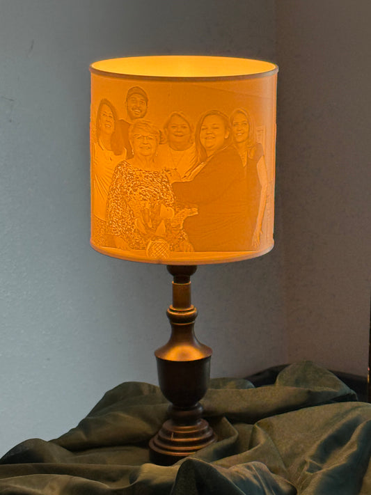 Custom Photo Lamp Shade - Illuminate Your Memories!